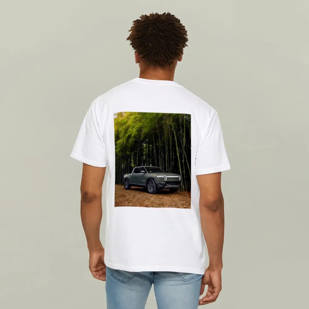 Rivian R1T Truck Bamboo Forest Green – T-Shirts