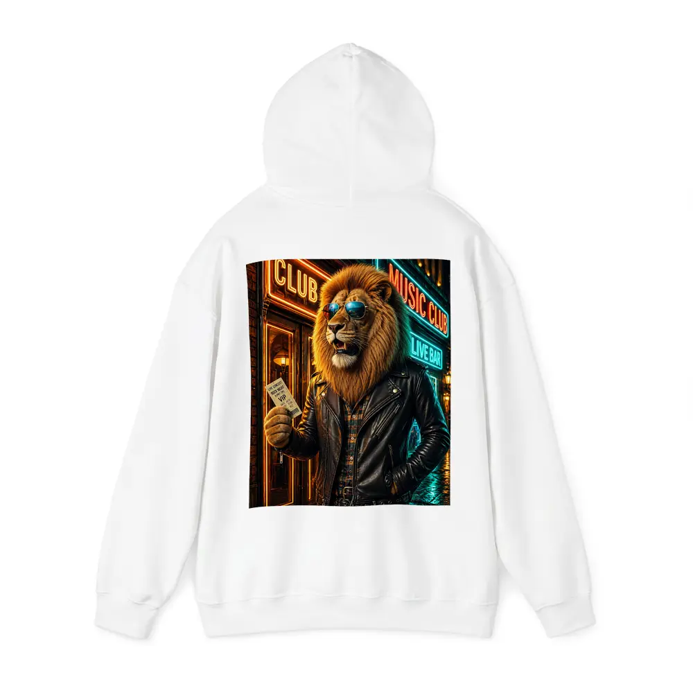 Lion Rock Star VIP Club Neon Night – Hoodies