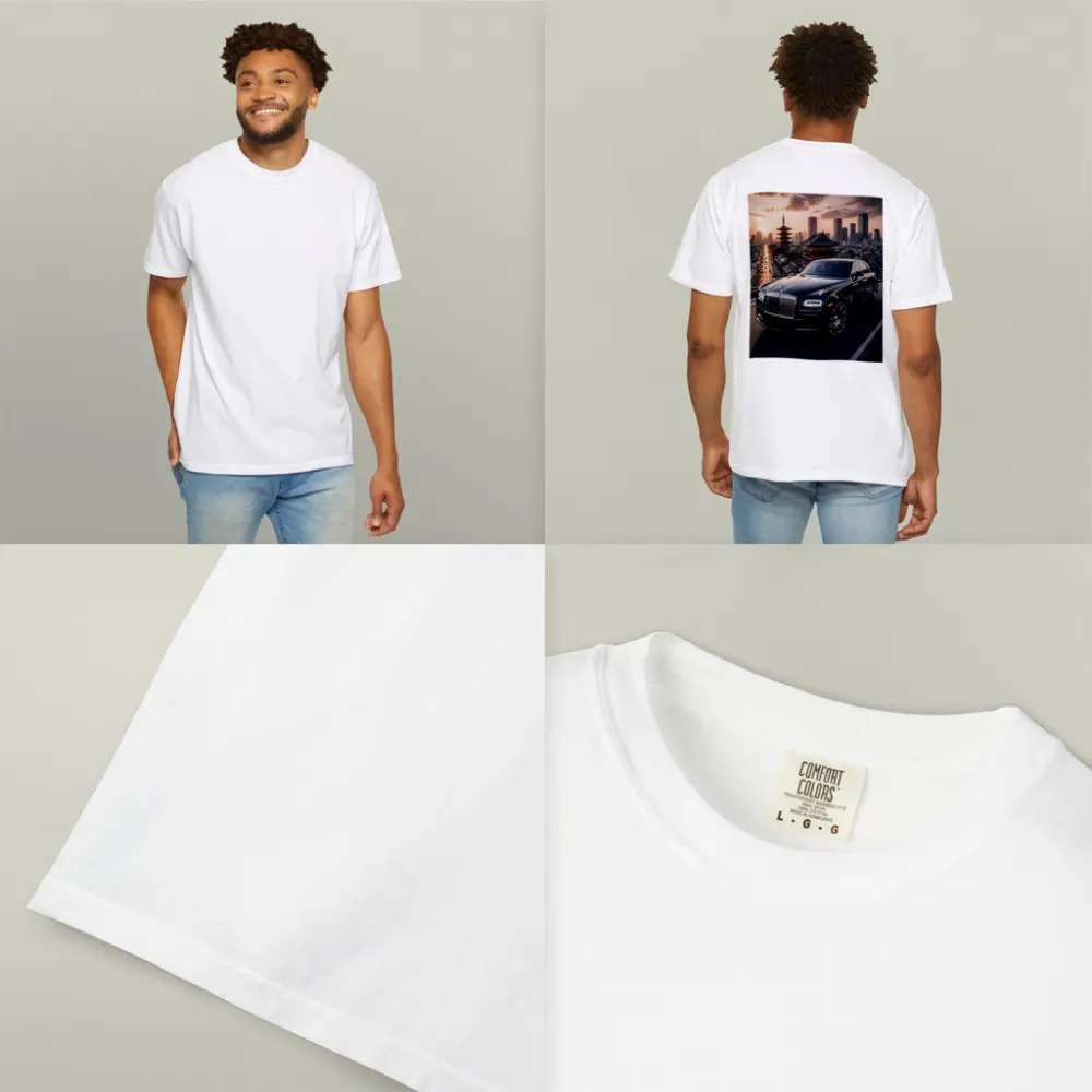 Rolls Royce Ghost Black Tokyo City Sunset – T-Shirts