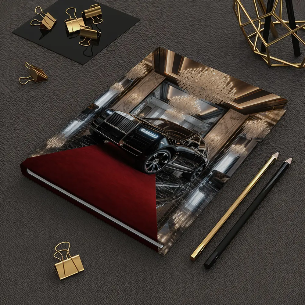 Rolls Royce Cullinan Black SUV Grand Lobby – Notebooks