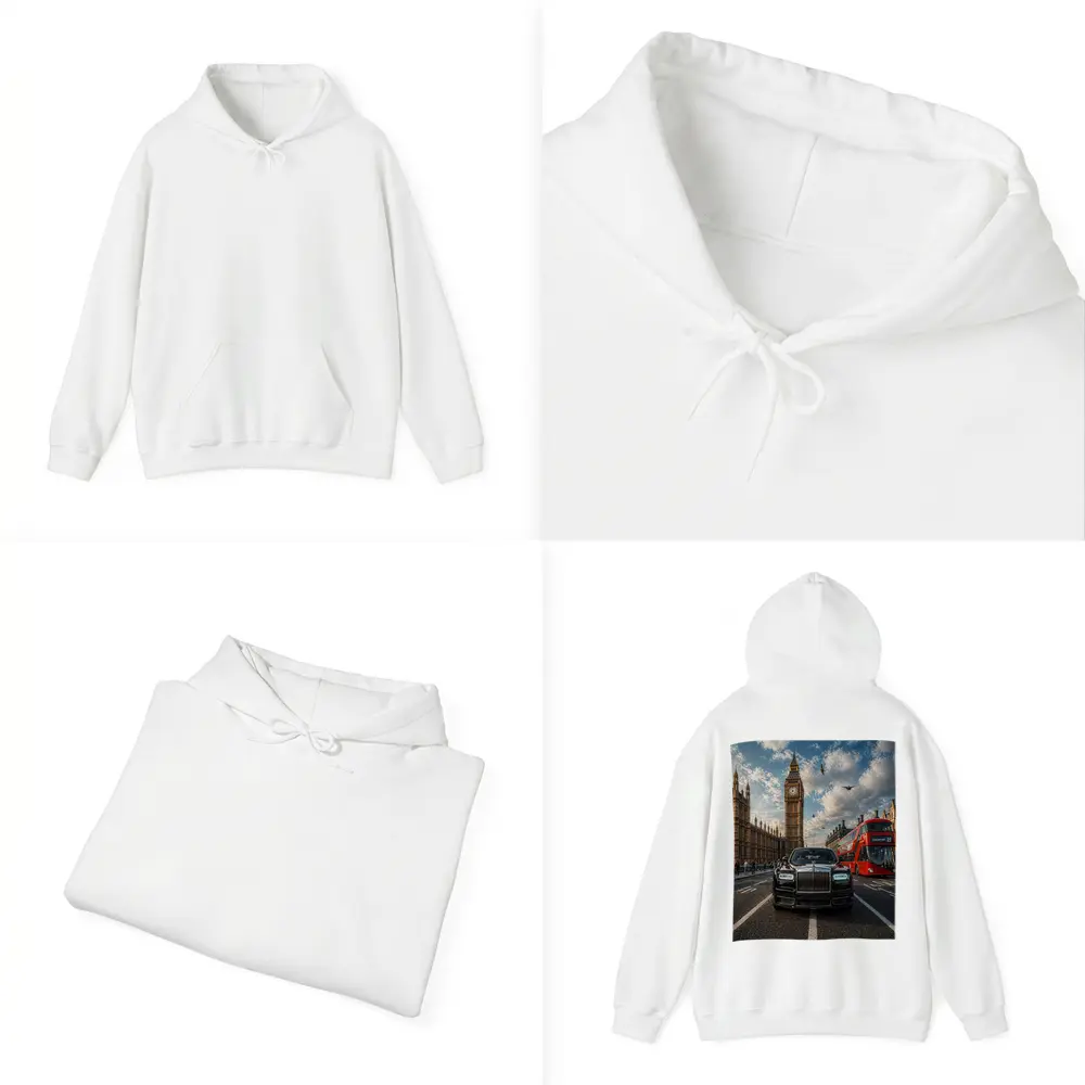 Rolls Royce Phantom London Big Ben Street – Hoodies