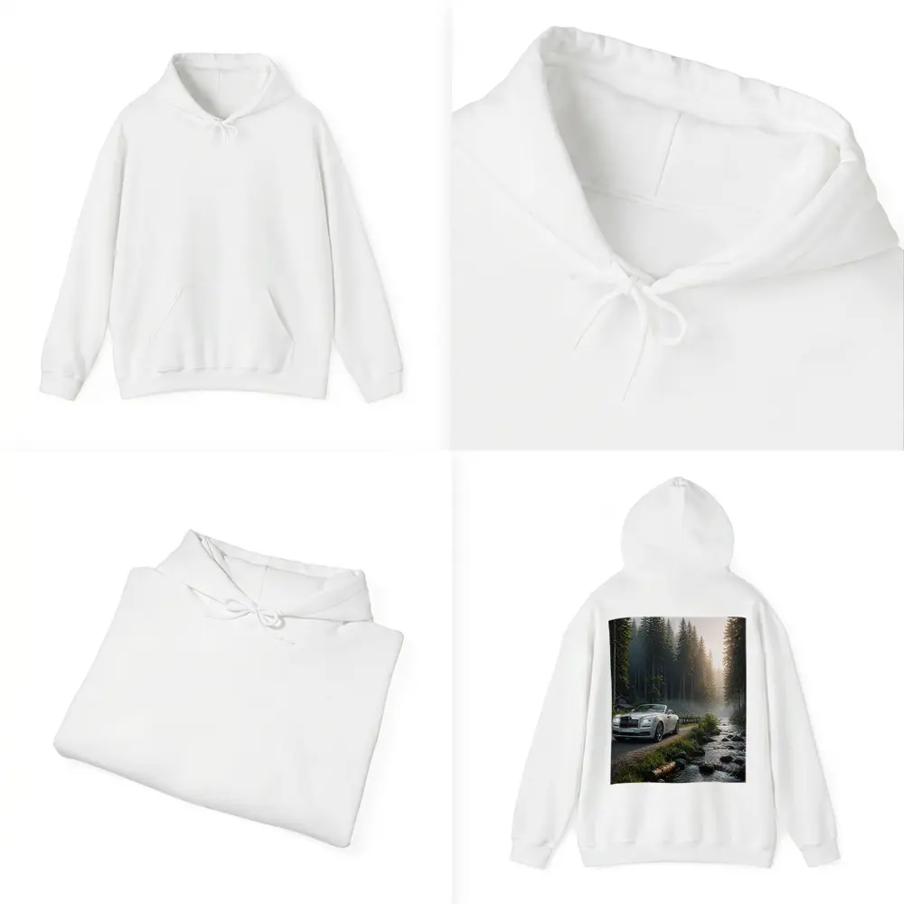 Rolls Royce Dawn White Forest Road – Hoodies