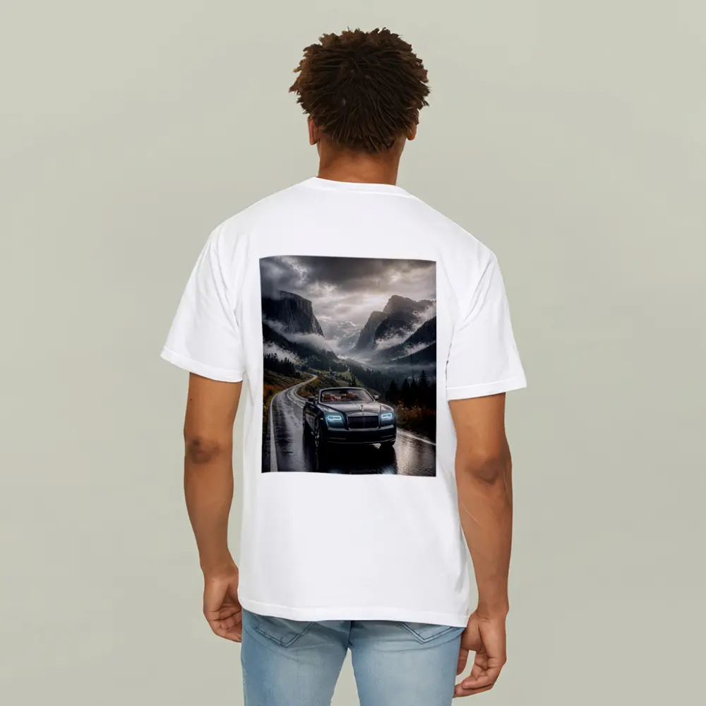 Rolls Royce Dawn Wet Mountain Road Drive – T-Shirts