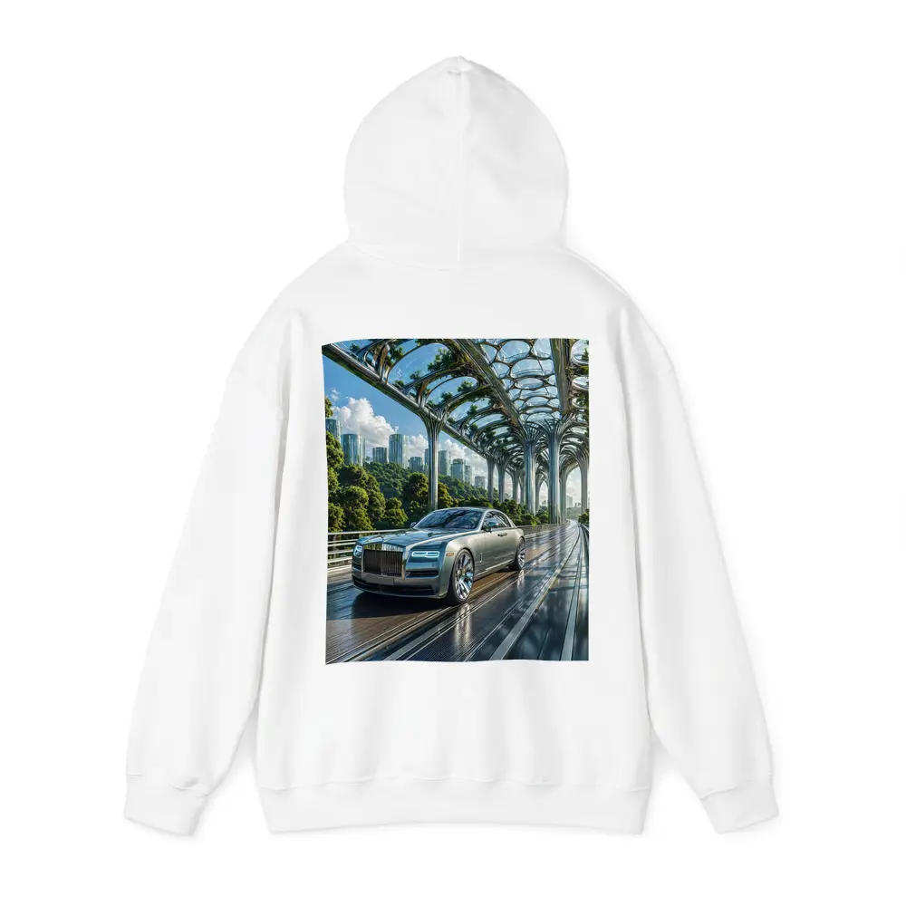 Rolls Royce Ghost Futuristic Bridge City – Hoodies