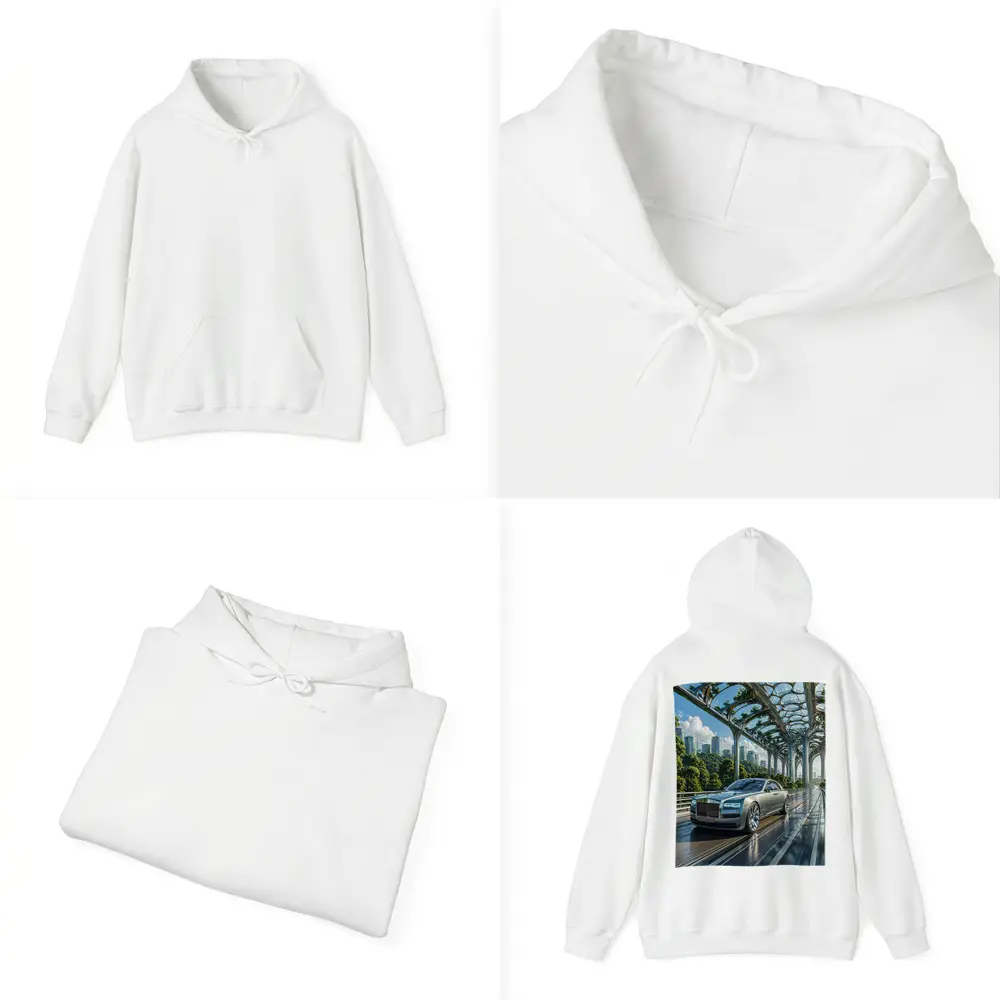 Rolls Royce Ghost Futuristic Bridge City – Hoodies
