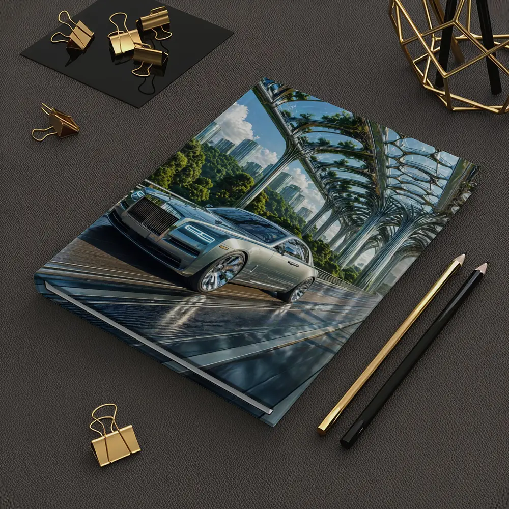 Rolls Royce Ghost Futuristic Bridge City – Notebooks