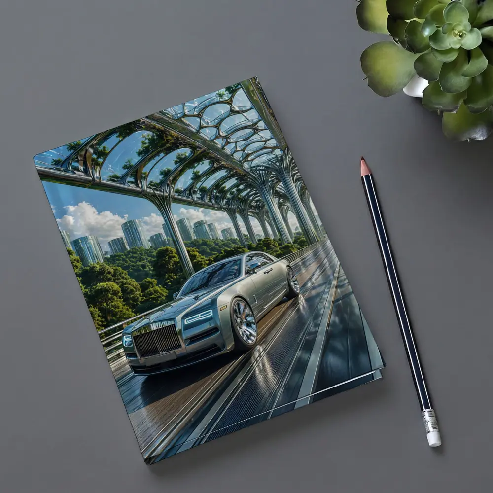 Rolls Royce Ghost Futuristic Bridge City – Notebooks