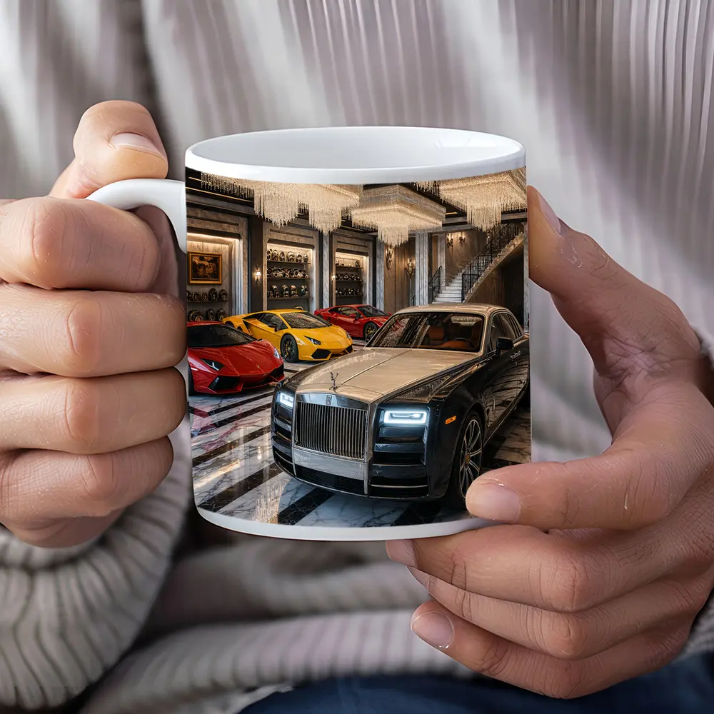 Rolls Royce Phantom Luxury Garage Crystal Chandeliers – Mugs