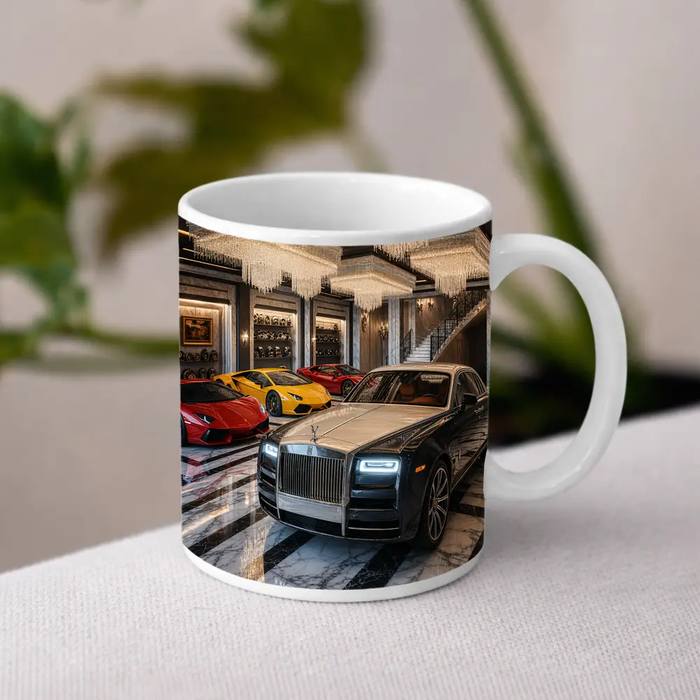 Rolls Royce Phantom Luxury Garage Crystal Chandeliers – Mugs