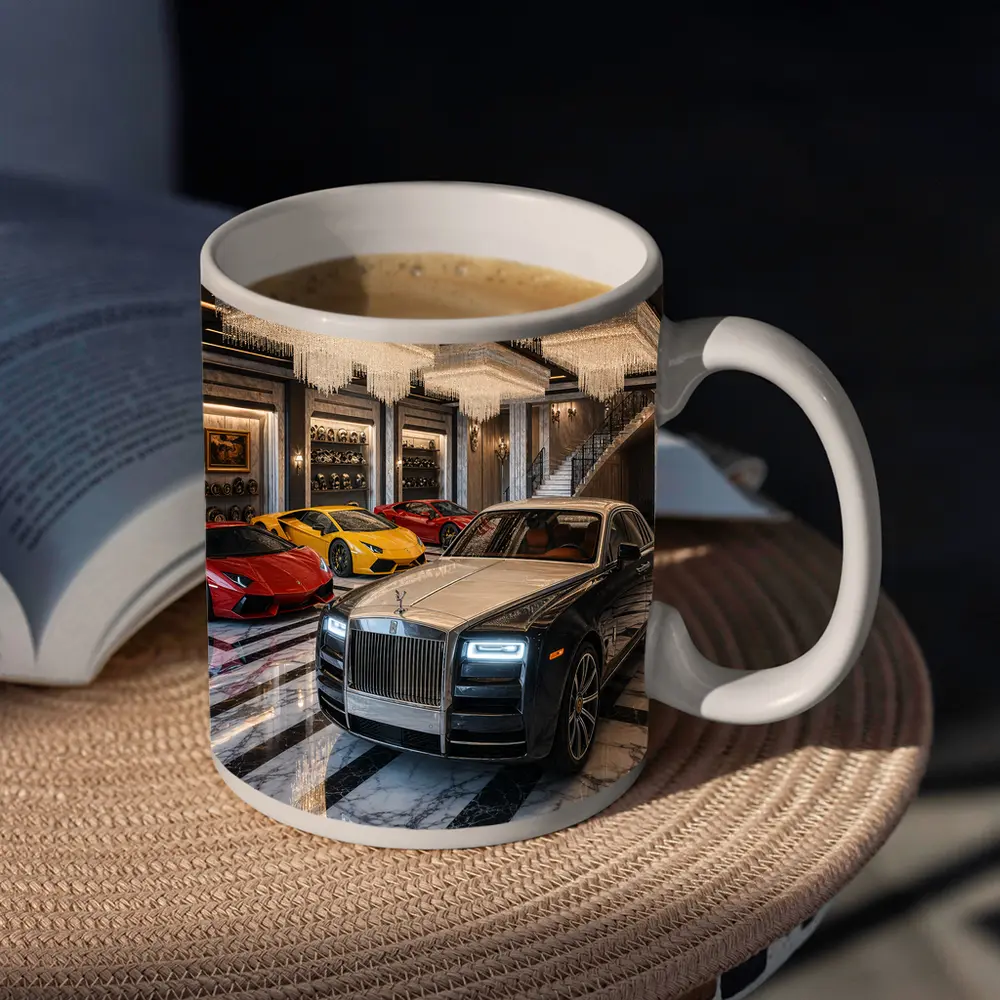 Rolls Royce Phantom Luxury Garage Crystal Chandeliers – Mugs