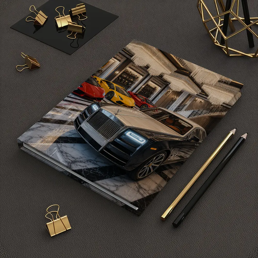 Rolls Royce Phantom Luxury Garage Crystal Chandeliers – Notebooks