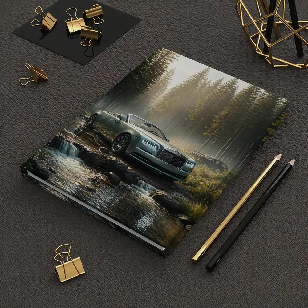Rolls Royce Dawn Convertible Forest Stream – Notebooks
