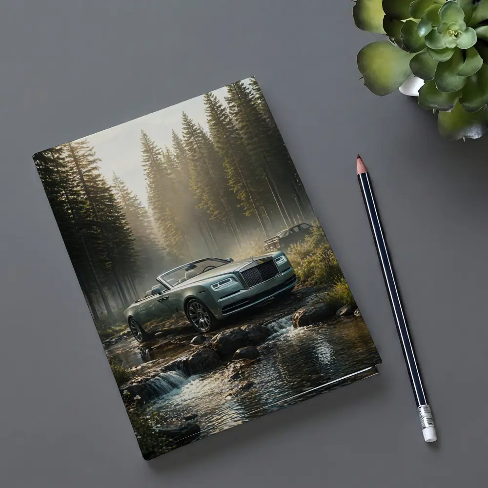 Rolls Royce Dawn Convertible Forest Stream – Notebooks