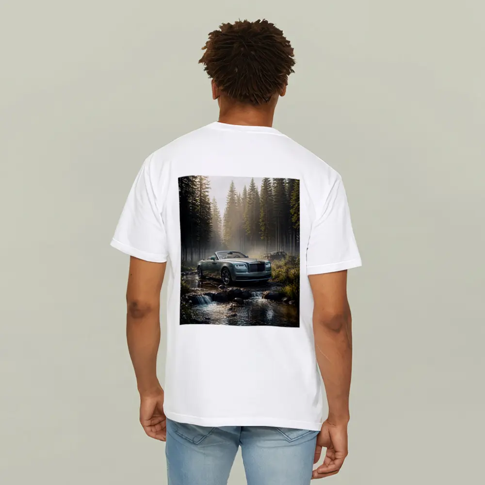 Rolls Royce Dawn Convertible Forest Stream – T-Shirts
