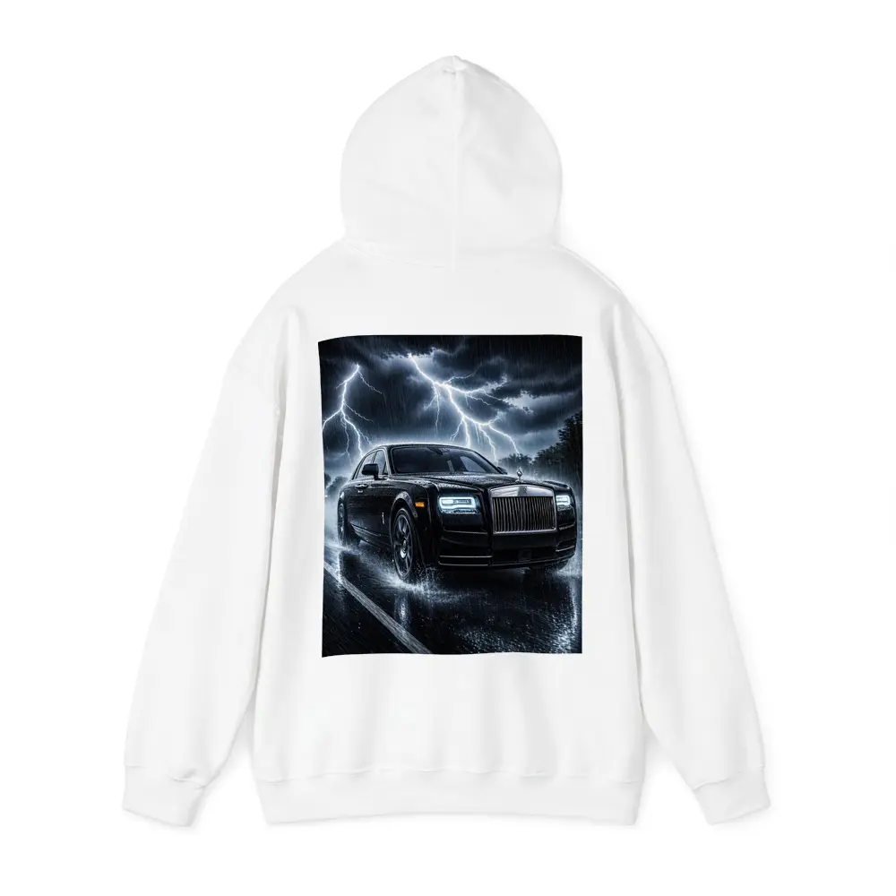 Rolls Royce Phantom Black Stormy Night Drive – Hoodies