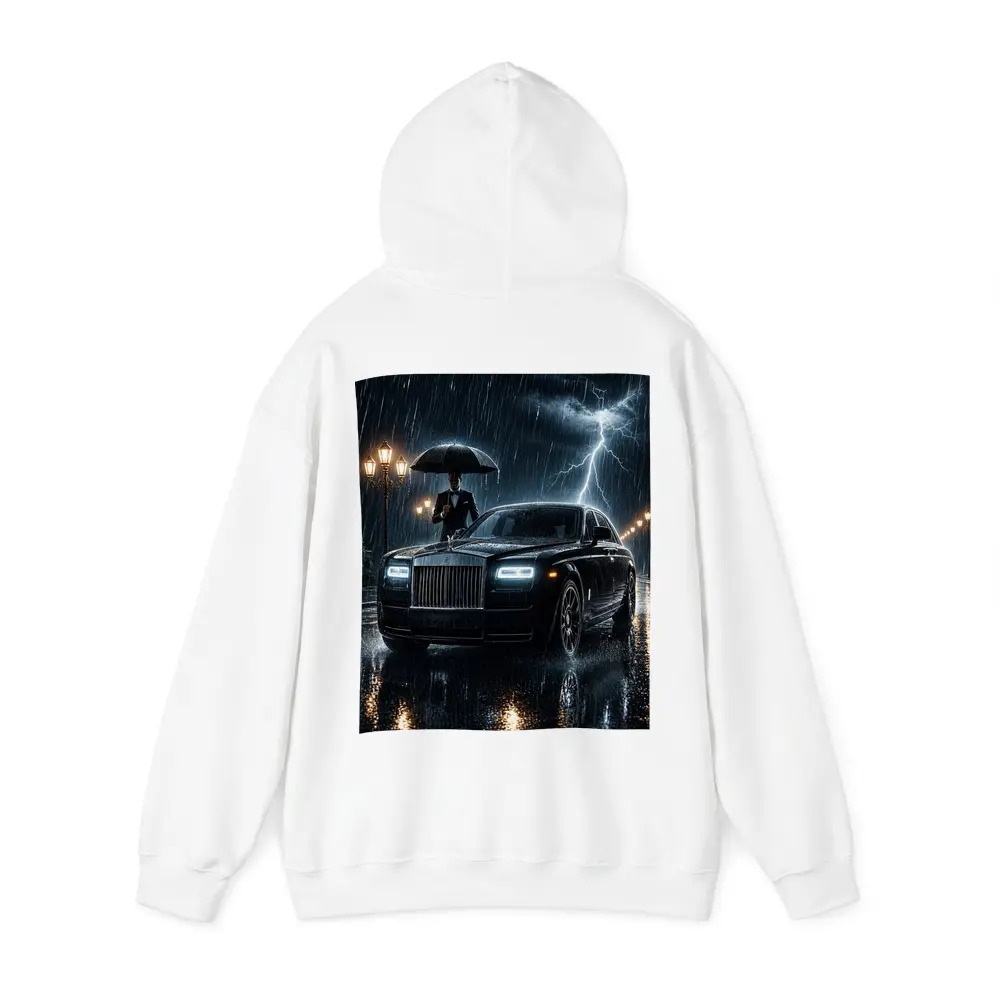 Rolls Royce Phantom Black Rainy Night Storm – Hoodies