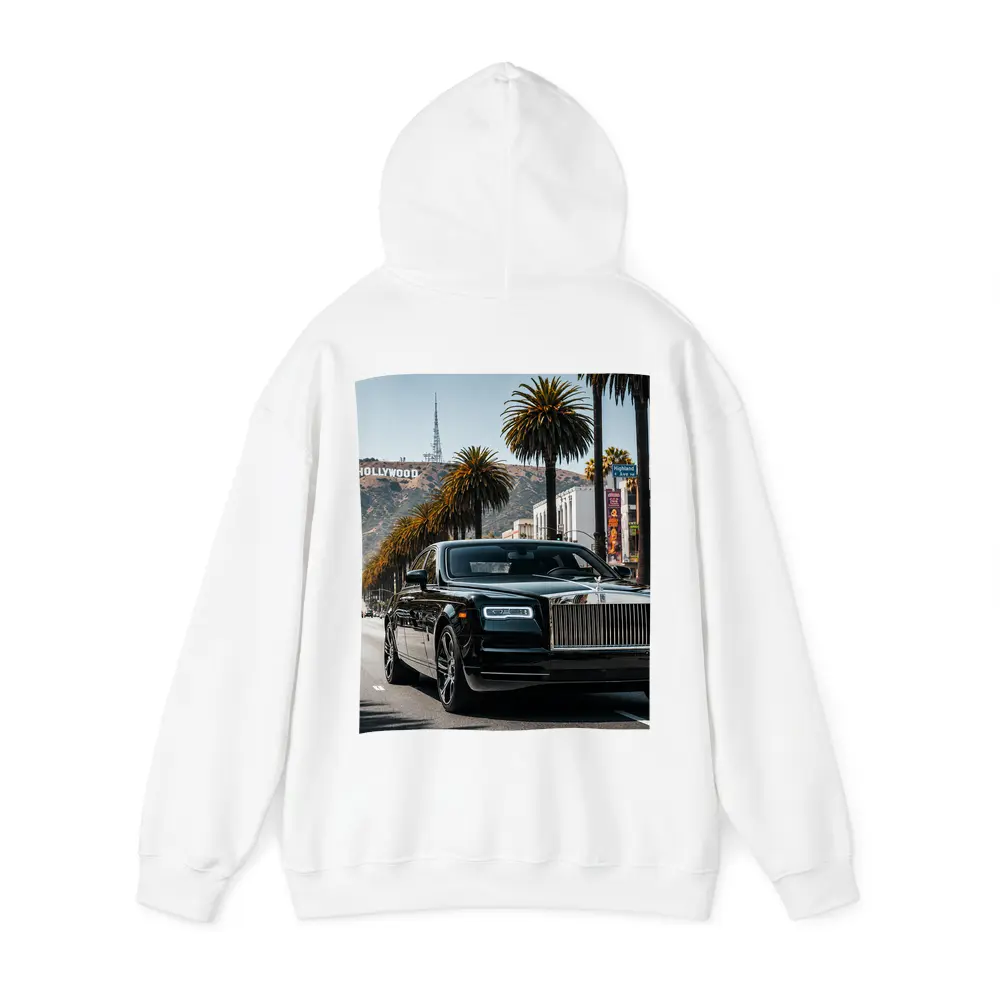 Rolls Royce Ghost Black Hollywood Boulevard Los Angeles – Hoodies