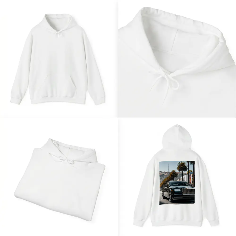 Rolls Royce Ghost Black Hollywood Boulevard Los Angeles – Hoodies
