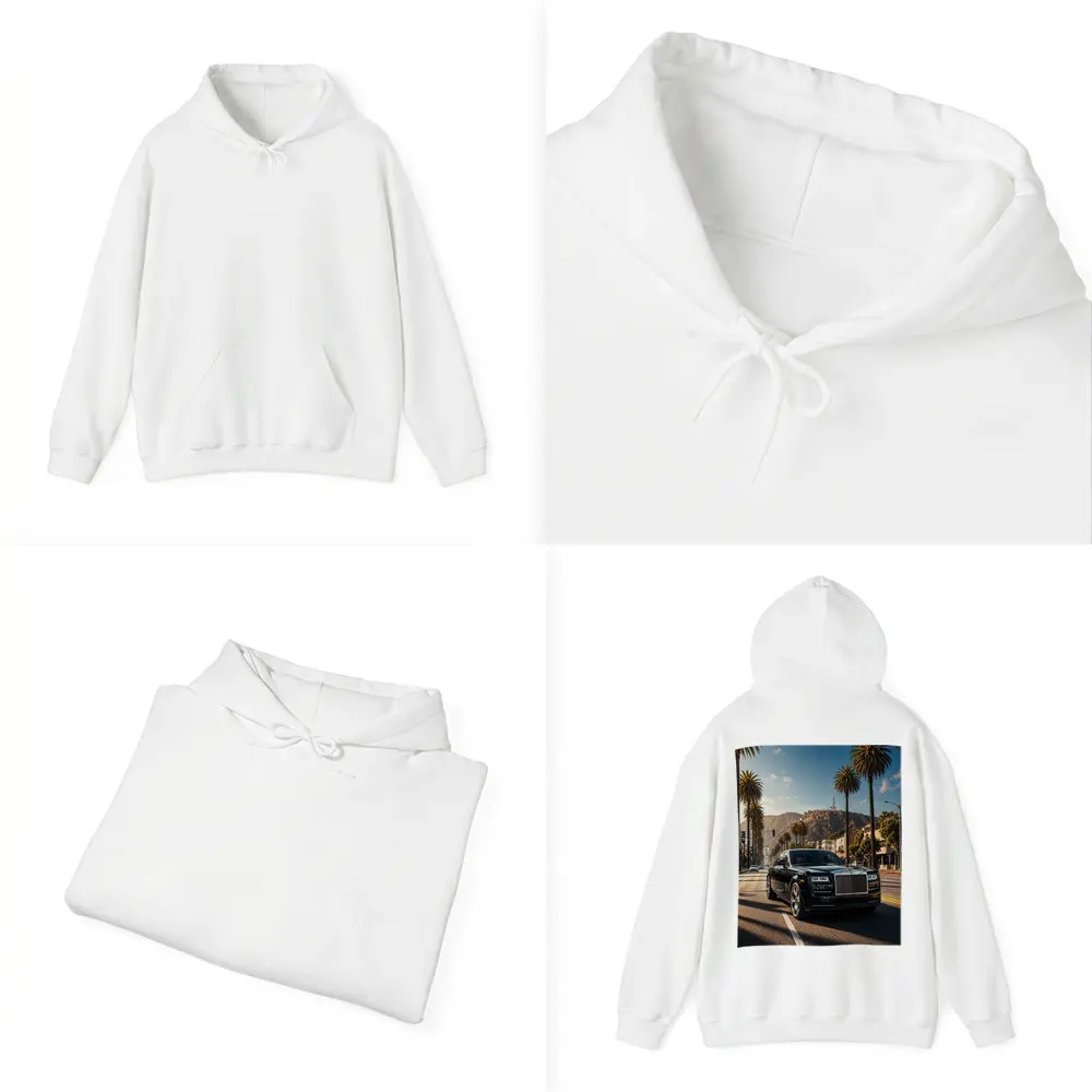 Rolls Royce Phantom Cruising Los Angeles Street – Hoodies