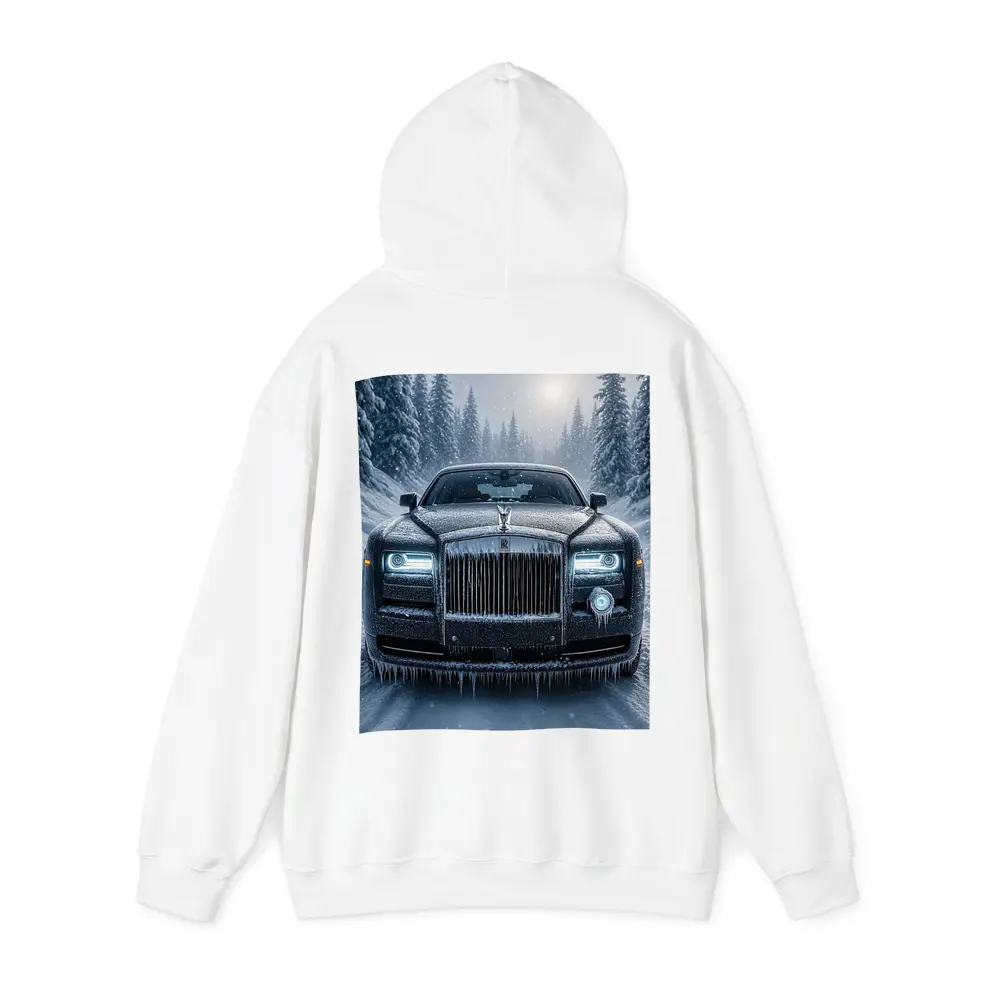 Rolls Royce Phantom Frozen Winter Snow Forest – Hoodies