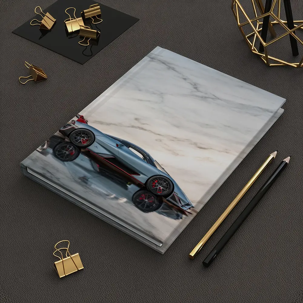 SSC Tuatara Supercar Against Marble Wall – Notebooks
