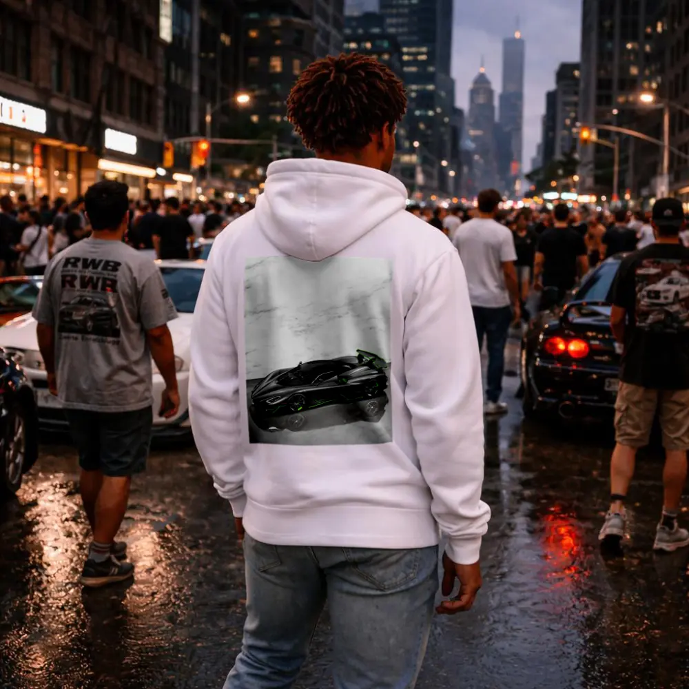 SSC North America Supercar Green Marble Background – Hoodies