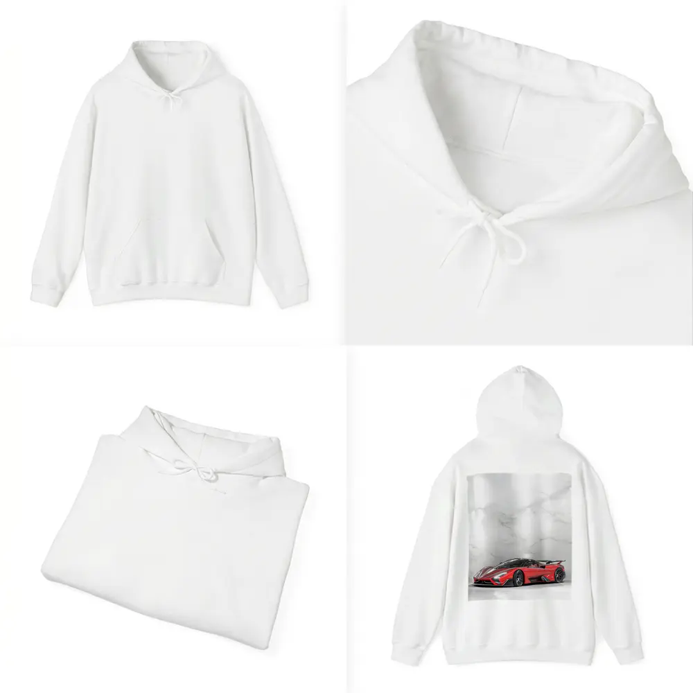 SSC North America Supercar Marble White Showroom – Hoodies