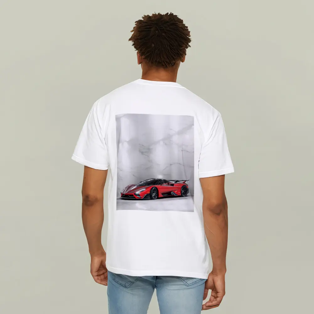 SSC North America Supercar Marble White Showroom – T-Shirts