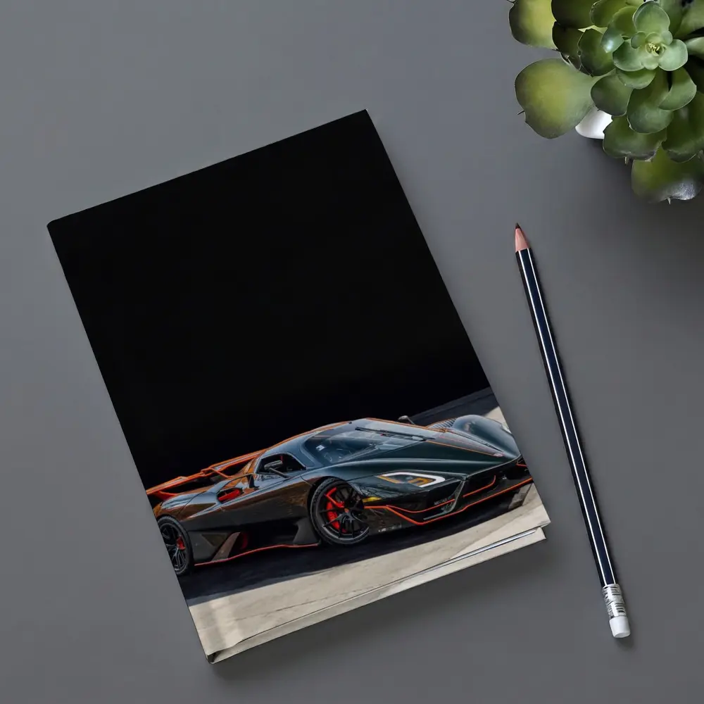 SSC Tuatara Supercar Dark Studio Setting – Notebooks