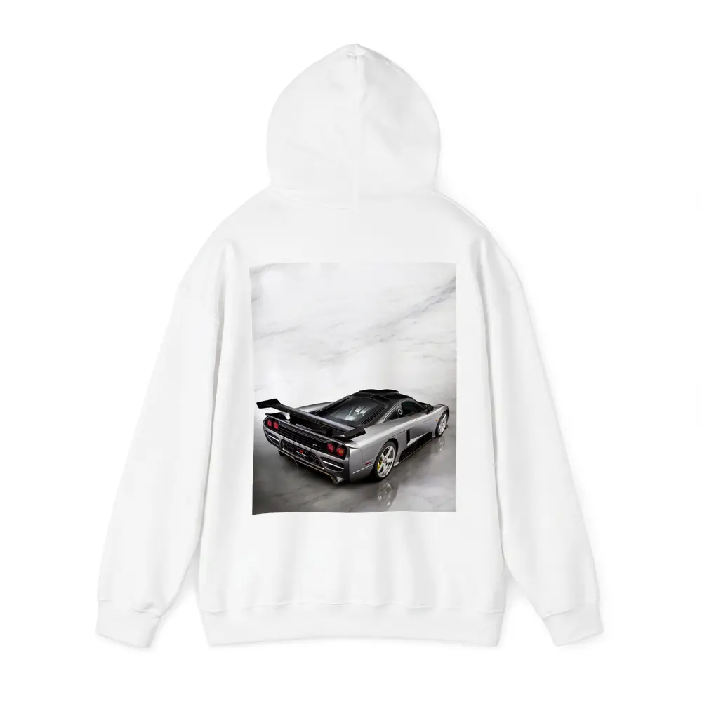 Saleen S7 Supercar Silver Marble Studio – Hoodies
