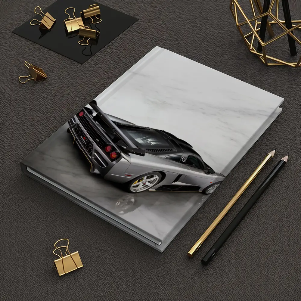 Saleen S7 Supercar Silver Marble Studio – Notebooks
