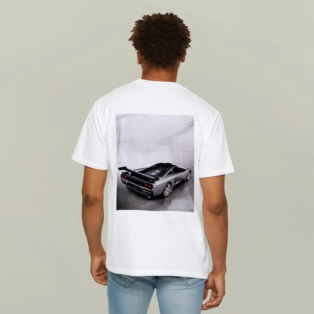 Saleen S7 Supercar Silver Marble Studio – T-Shirts