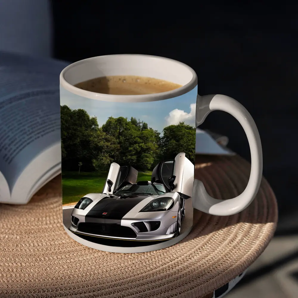 Saleen S7 Supercar Doors Open Road – Mugs