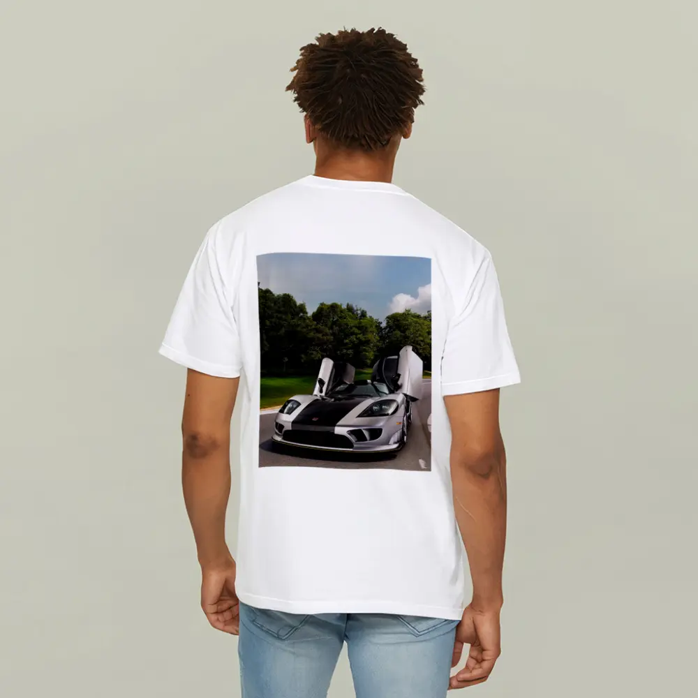 Saleen S7 Supercar Doors Open Road – T-Shirts