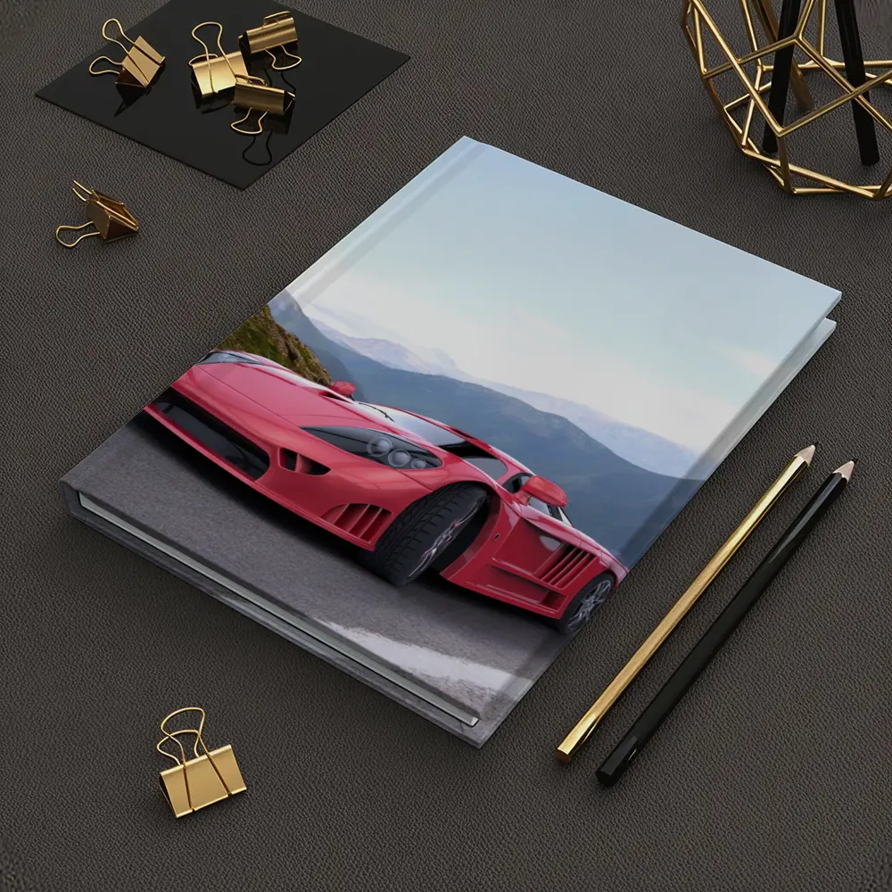 Saleen S7 Red Supercar Mountain Road – Notebooks