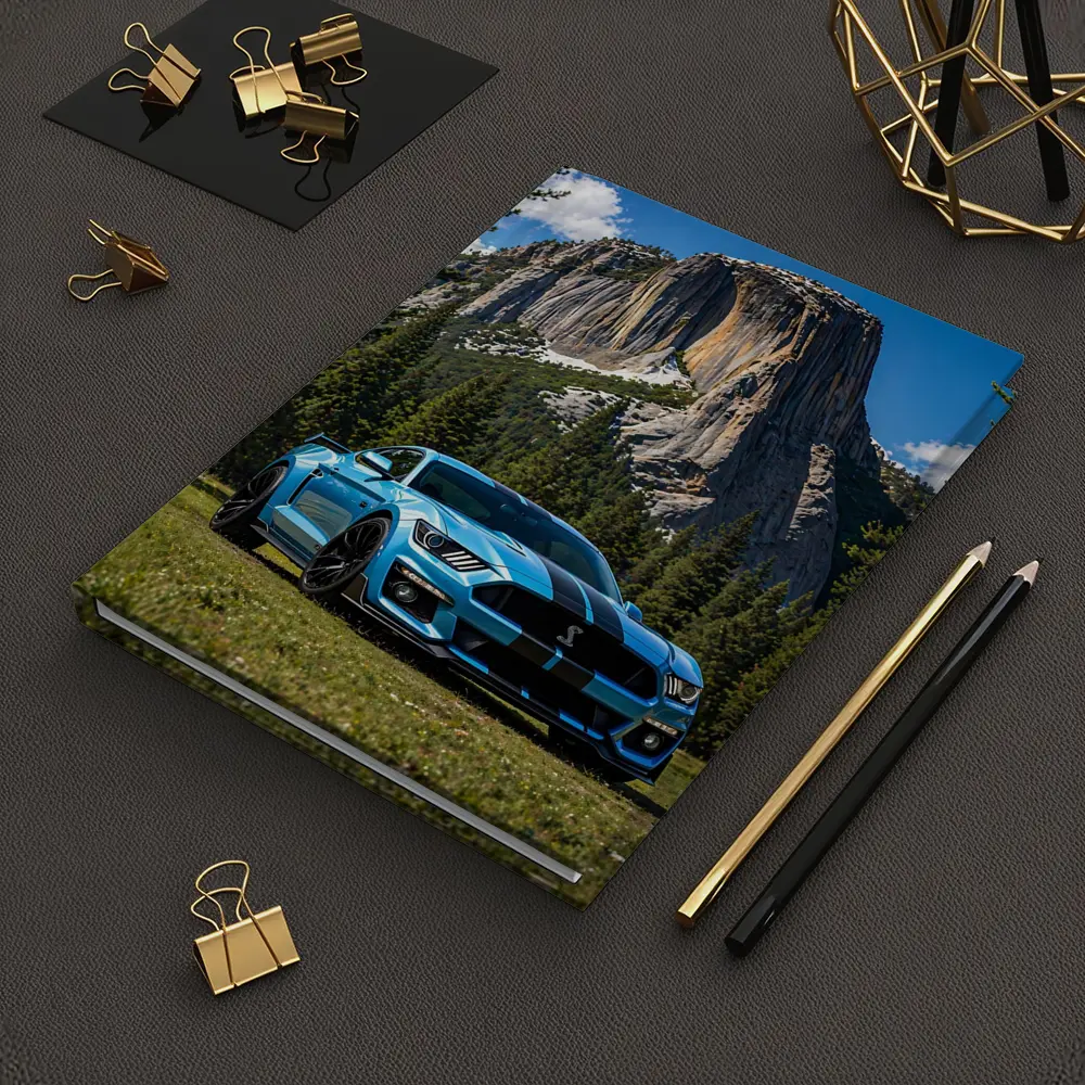 Ford Mustang Shelby GT500 Blue Mountain Forest – Notebooks
