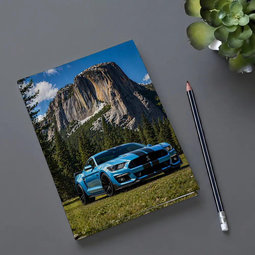 Ford Mustang Shelby GT500 Blue Mountain Forest – Notebooks