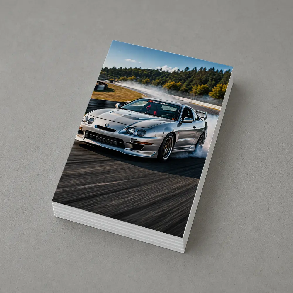 Acura Integra Type R Drifting Race Track – Postcards