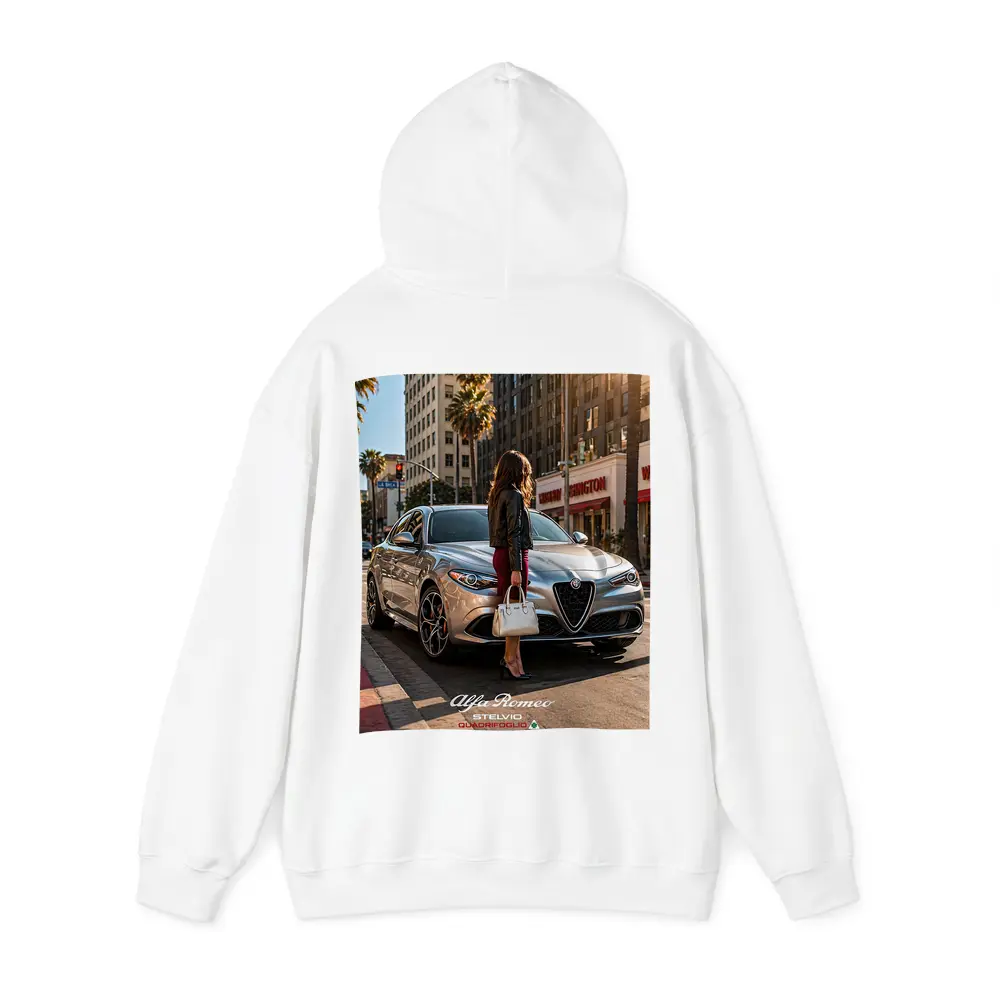 Alfa Romeo Stelvio Quadrifoglio Los Angeles Street – Hoodies