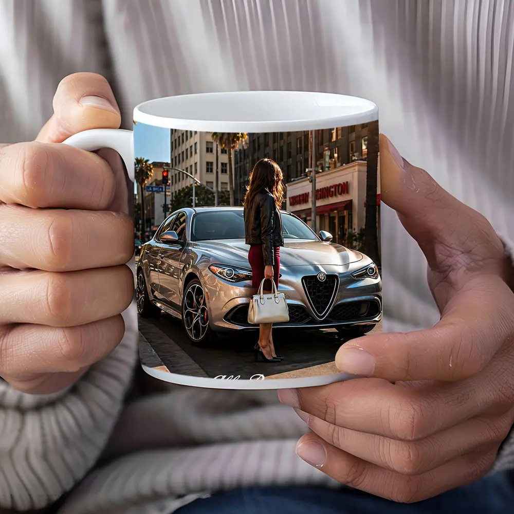 Alfa Romeo Stelvio Quadrifoglio Los Angeles Street – Mugs