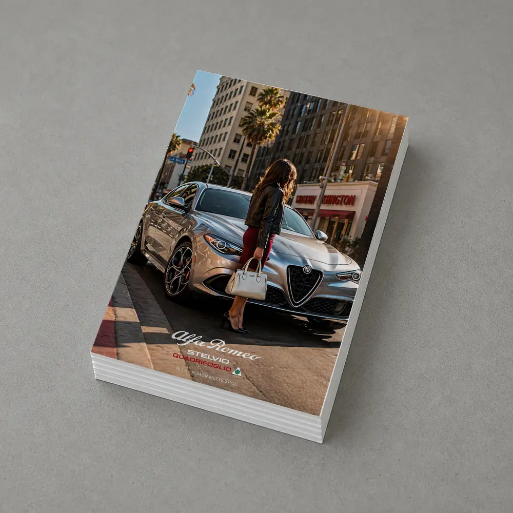 Alfa Romeo Stelvio Quadrifoglio Los Angeles Street – Postcards