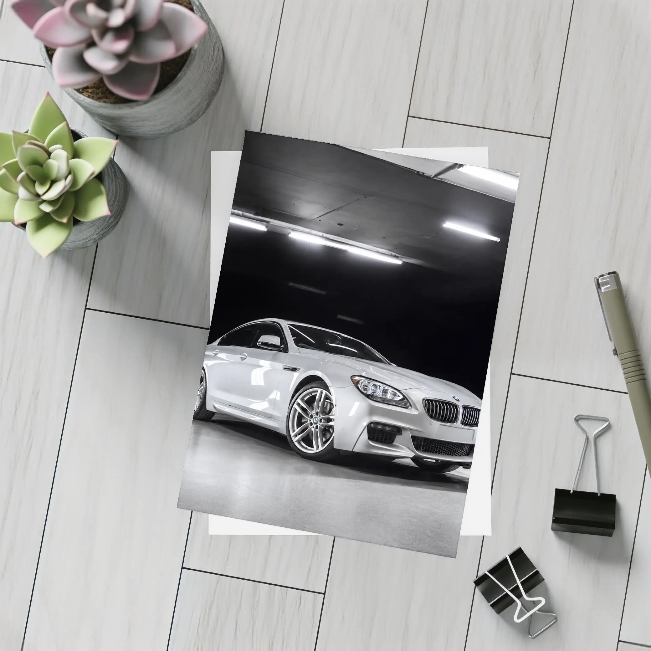 BMW Six Series Gran Coupe Studio Garage – Postcards