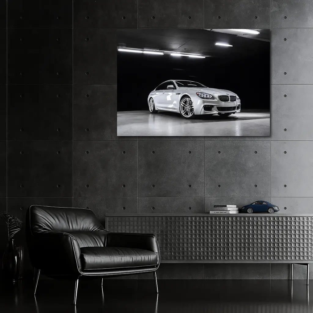BMW Six Series Gran Coupe Studio Garage – Wall Art
