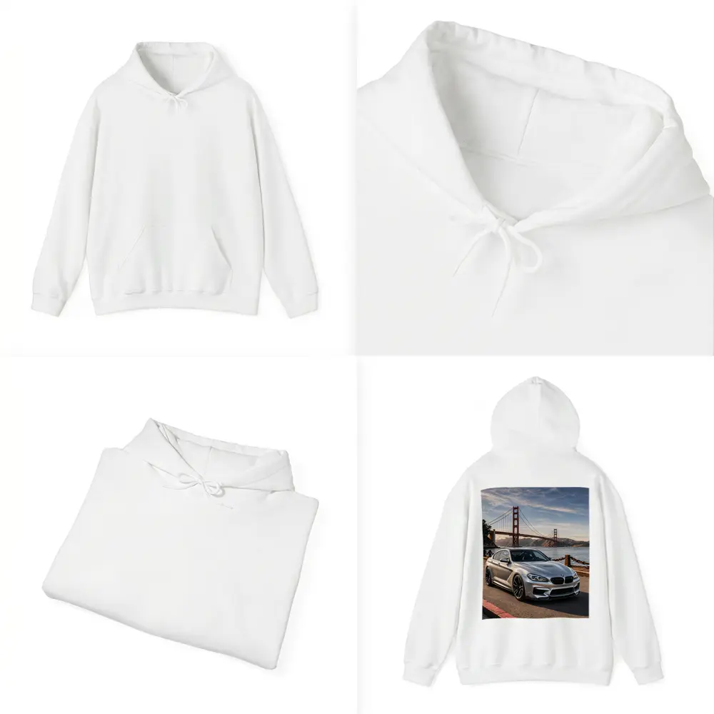 BMW M6 Gran Coupe Golden Gate Bridge – Hoodies