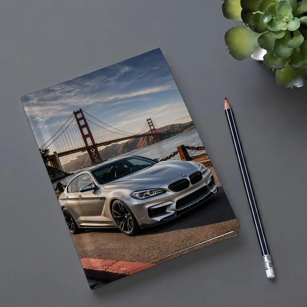 BMW M6 Gran Coupe Golden Gate Bridge – Notebooks