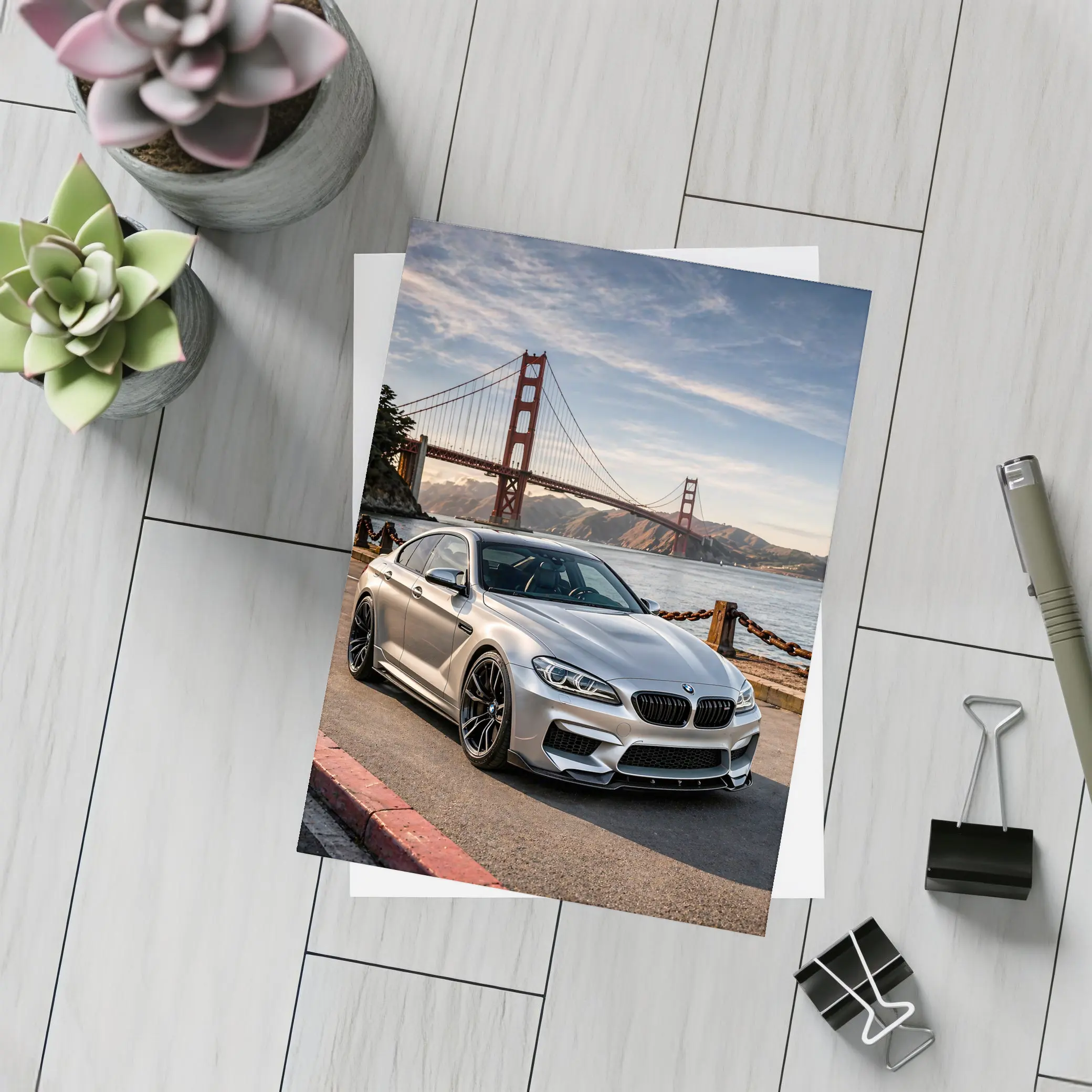 BMW M6 Gran Coupe Golden Gate Bridge – Postcards