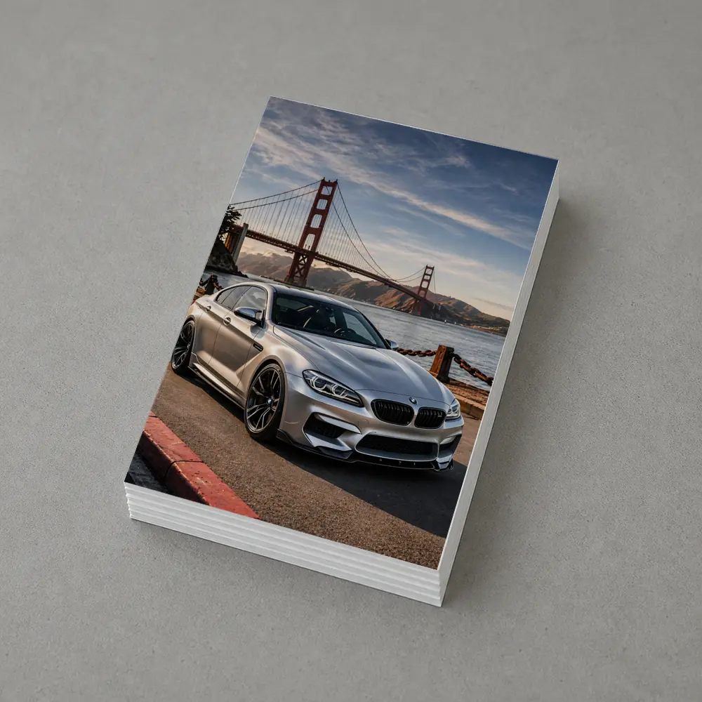 BMW M6 Gran Coupe Golden Gate Bridge – Postcards