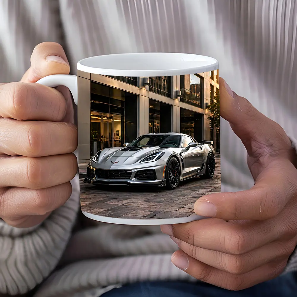 Chevrolet Corvette Z06 Silver Urban Street – Mugs