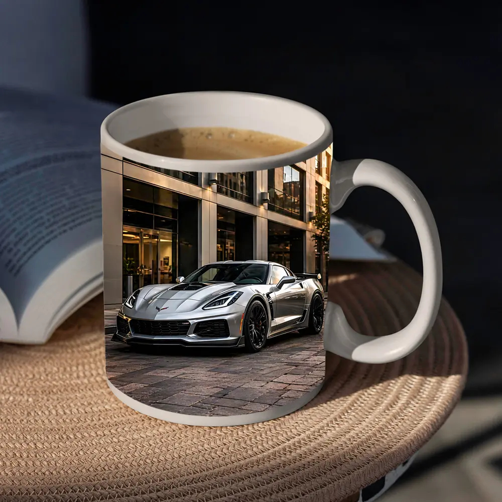 Chevrolet Corvette Z06 Silver Urban Street – Mugs
