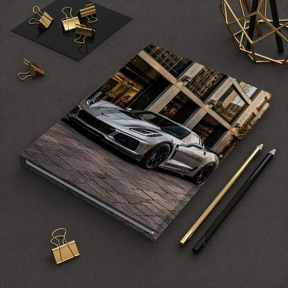 Chevrolet Corvette Z06 Silver Urban Street – Notebooks